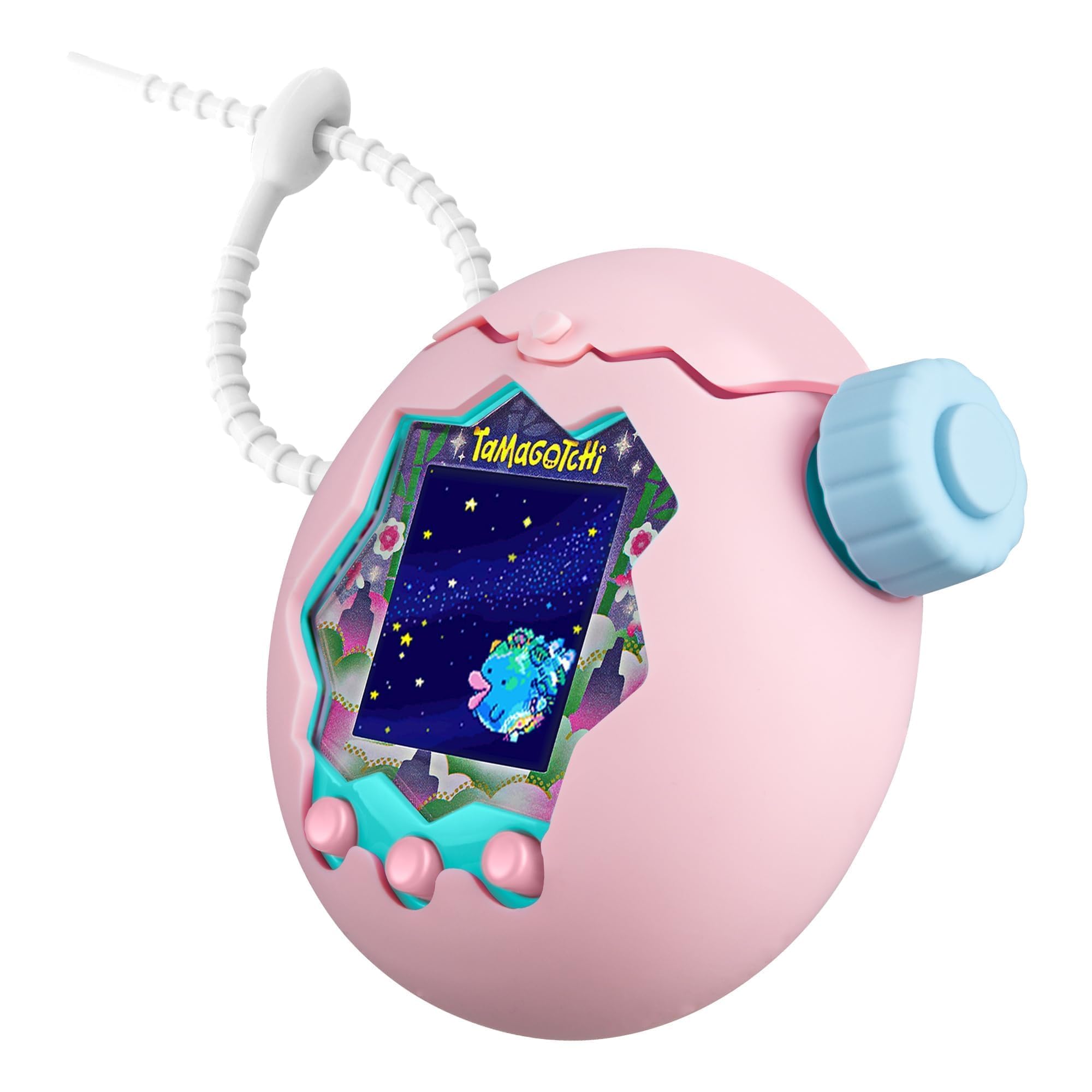 

NEWZEROL Tamagotchi Paradise Protective Case with Zoom Dial Cover Silicone Two-tone Shock Absorption Scratch Resistance Full Surround Protection