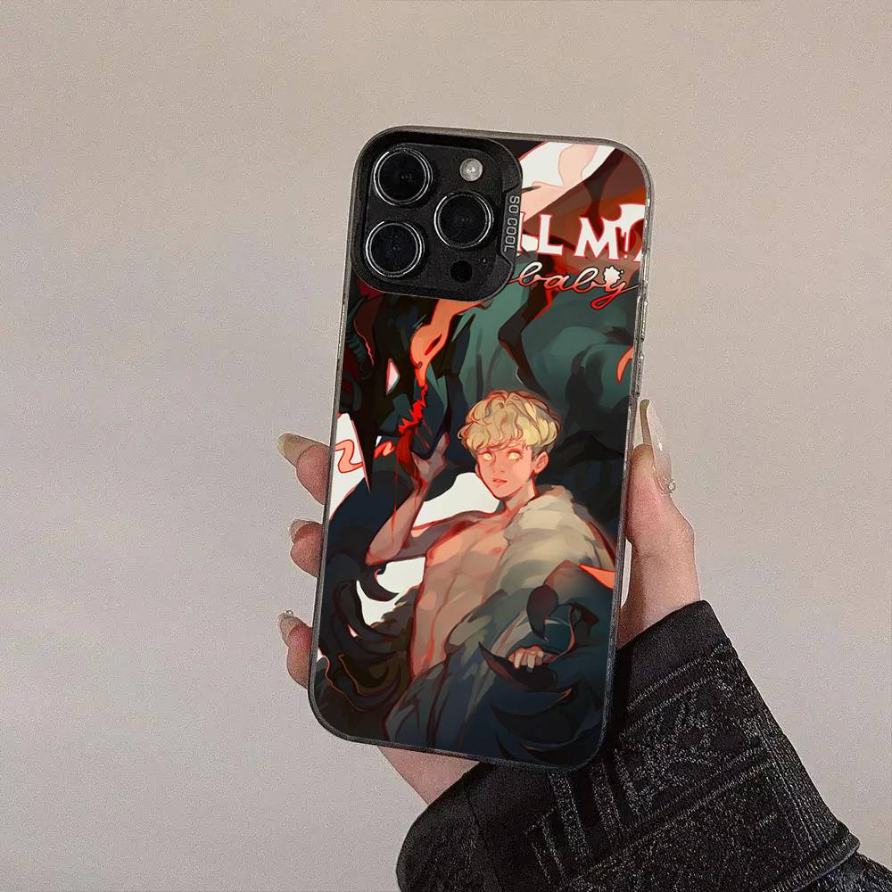 Anime P-Parasyte Colored Silver Frosted For IPhone Phone Case 17 16 15 14 13 12 11 Pro Max XR Plus Shockproof iPhone 12
