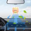 Niedlicher Bär Auto Parfüm Scheibe Auto Rückspiegel Dekoration Duft Baumwollpapierkarte Zuhause Auto Geruchsentfernung Dufttabletten