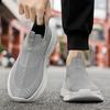 Men's Shoes Summer Breathable Non-slip Wear-resistant Fly-woven Mesh Hollow Mesh Thin Shoes Non-slip Running Sneakers