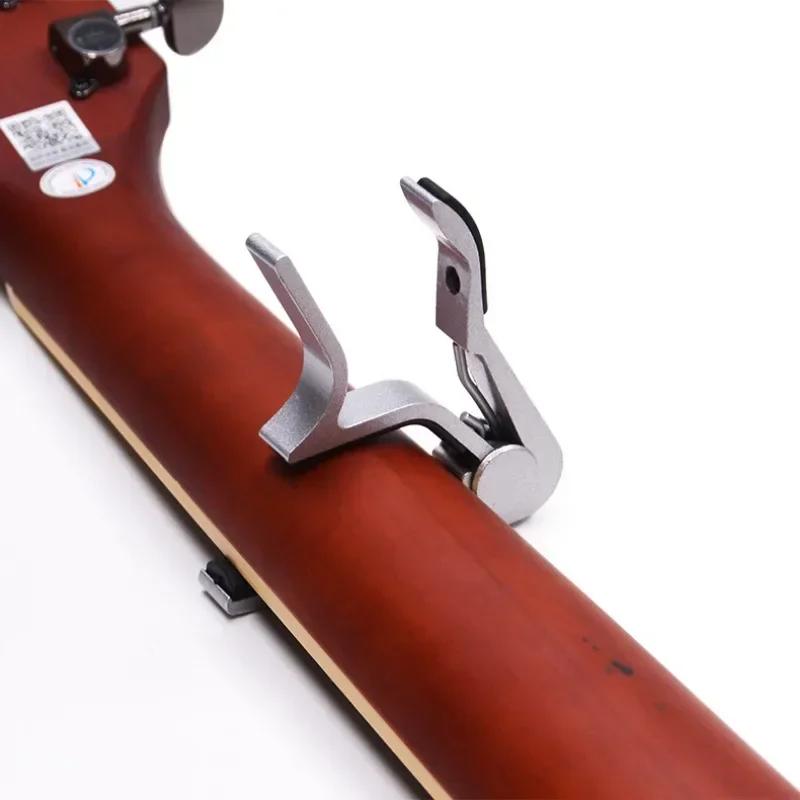 Aluminum Alloy Guitar Capo Universal Electric Acoustic Guitar Capo Quick Change Clip Ukulele Capo Tuner Instrument Accessories