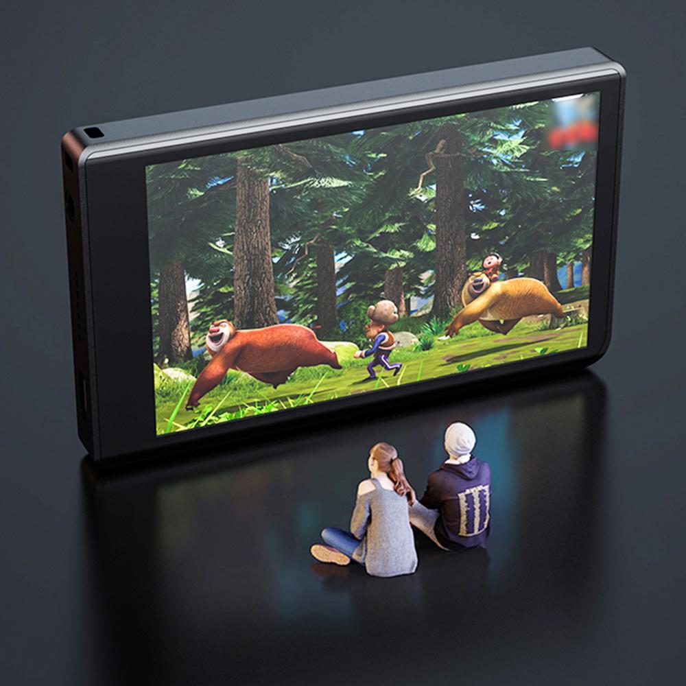 RUIZU H9 Bluetooth MP3 MP4 Player 3,8-calowy ekran dotykowy Metalowy bezstratny odtwarzacz muzyki z wbudowanym głośnikiem Obsługa karty TF