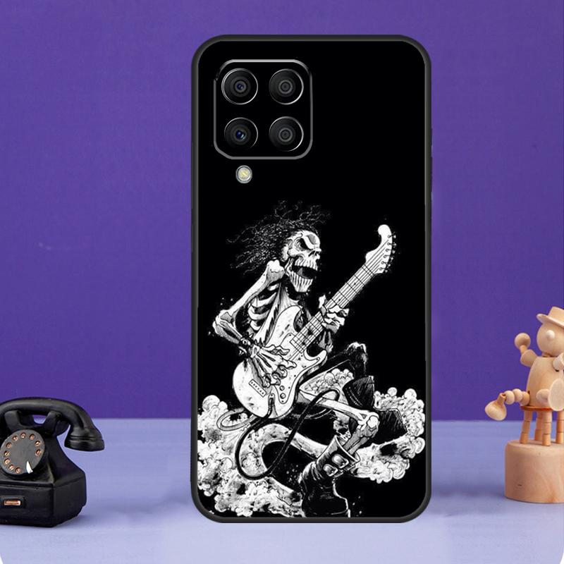 Musical Instrument Drum Case For Samsung Galaxy M12 M32 M52 M55 M13 M33 M53 M14 M34 M54 M20 M30s M31s M51 M31 M21