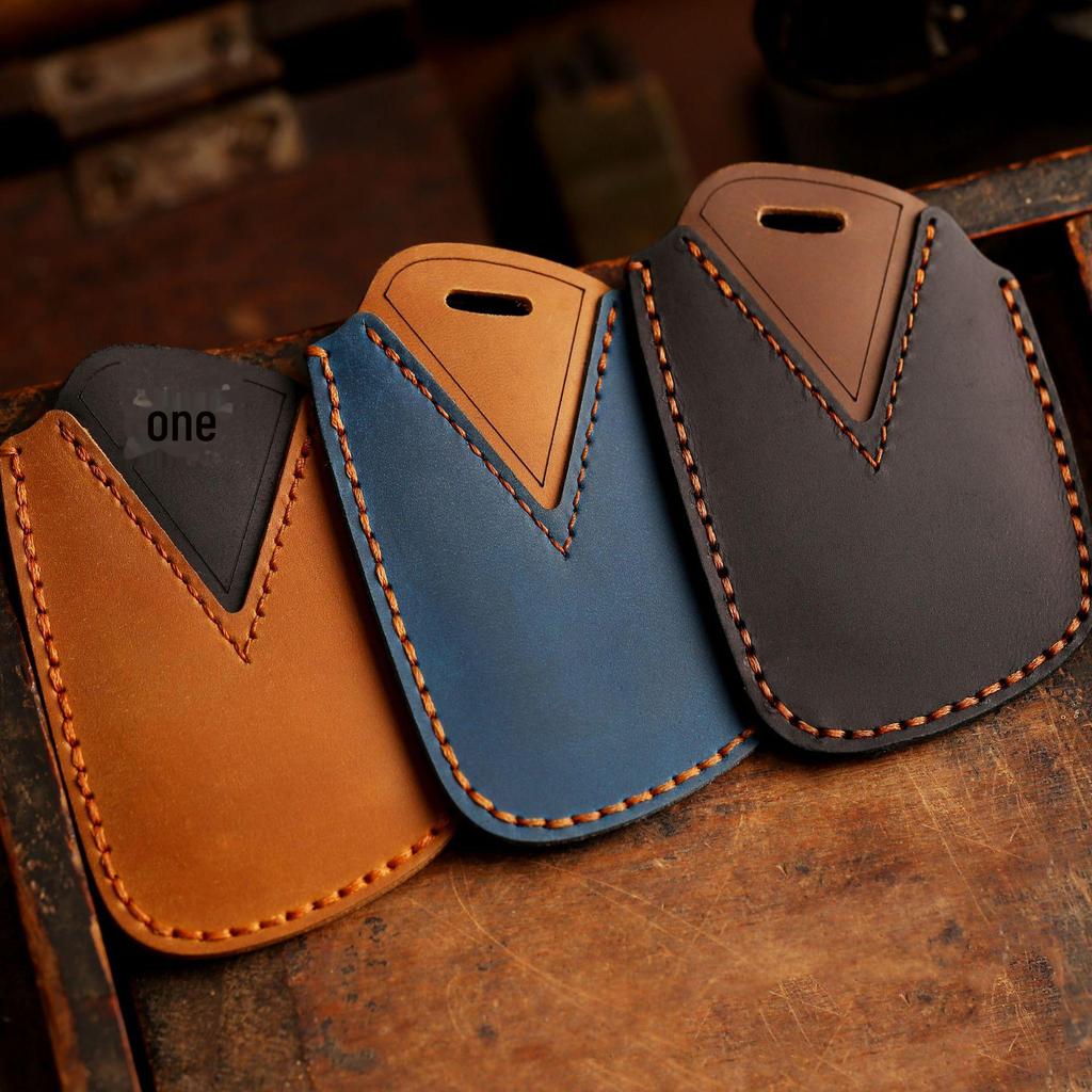 Genuine Leather Key Bag for Dongfeng Fengshen: Men's Car Key Protection Cover