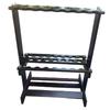 Fishing Rod Holder Versatile Easy Assembly Double Side Slot Bamboo Accessory 23 Holes