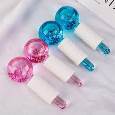 2Pcs Prático Shrink Pore Melhora a elasticidade Globo de gelo Alívio do inchaço dos olhos Bola de beleza facial Acessórios