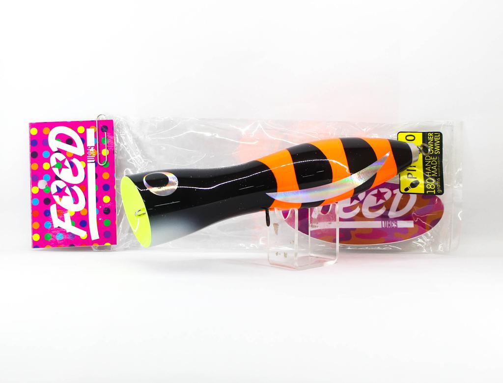 Feed Pin 180 Hand Made Wood Popper Floating Lure 180 grams 78 (3078)