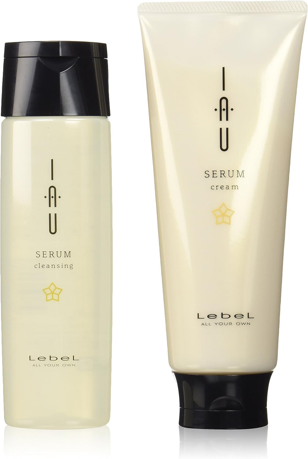

Lebel iau SERUM Cleansing Shampoo 200mL & Cream Treatment 200mL Set