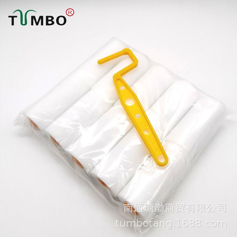

3 High-Density Solvent-Resistant Sponge Roller Brush for Smooth Color Change Painting 5 Sponge Heads + PP Hook Handle