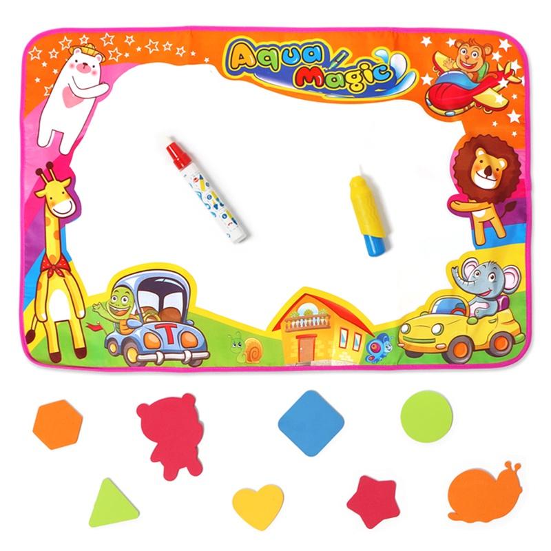 Kinder Aqua Doodle Wassermal-Zeichenmatte mit großem bunten Schreibbrett
