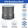 304 Roestvrij Staal Roestvrij Staal Kabel Touw Heavy Duty Draadhek Rol Kits Buiten Tent