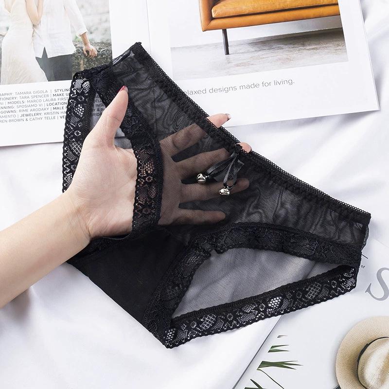 Consort Vine Hot Style Lace High-Quality Cotton Mesh Ladies Triangle Panties