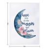 love you to the moon and saturn seven Throw Blanket Nap Decorative Beds Picnic Summer Blankets