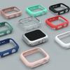 Moderne Matte Schutzhülle für Apple Watch SE Hülle 7 6 5 4 3 PC Stoßfänger 41mm 44mm 38mm 42mm 45mm Harte Schale für iWatch Rahmen 7