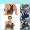 Sutiã Esportivo Feminino Acolchoado Ultraleve Com Alças Ajustáveis Para Yoga E Fitness
