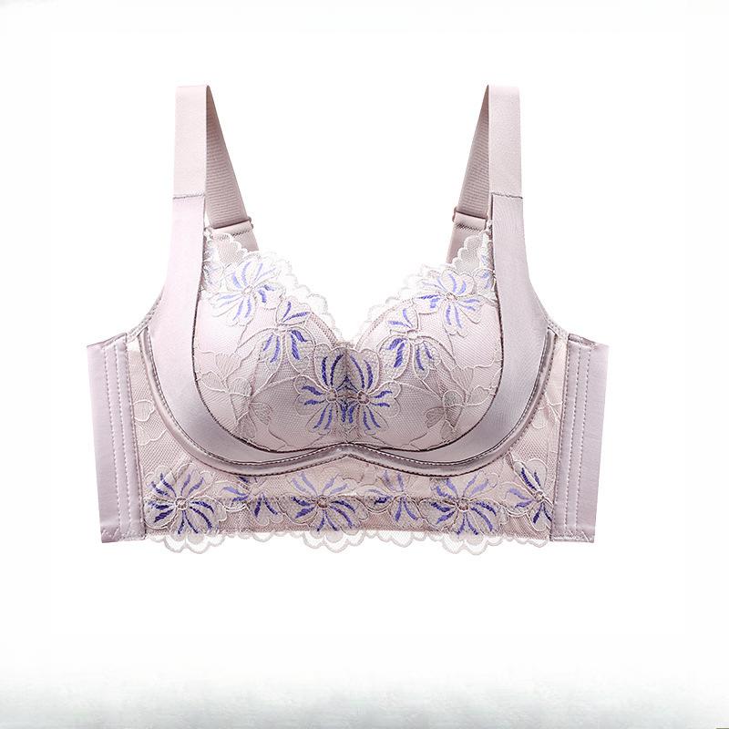 

Регулируемое нижнее белье для женщин Бюстгальтер с эффектом пуш-ап для коллекции Сближающий грудь Бюстгальтер против обвисания 40/90C фиолетовый