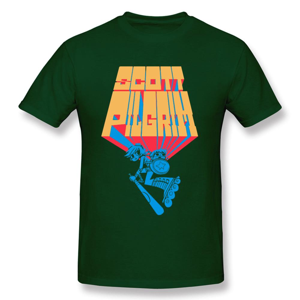 Hip Hop T-Shirt Scott Pilgrim T-Shirt Herren Kanadische Serie T-Shirt Ramona Flowers Skater Tops T-Shirts Scott Pilgrim vs. The World