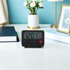 Travel Alarm Clock Clocks for Bedside Flipping Numbers Desk Decorative Quartz Compact Bedroom