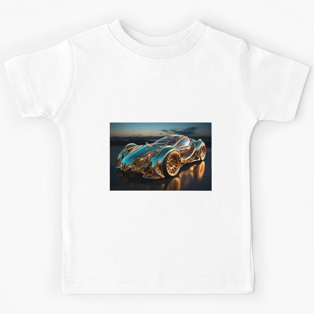 Futuristic Supercar Cyborg Dragon Concept 1 Kids T-Shirt 160