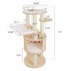 Best Selling Classic Wooden Cat Furniture for Indoor Use Climbing Frame Cat Tree Scratcher Tower Eco Friendly Durable