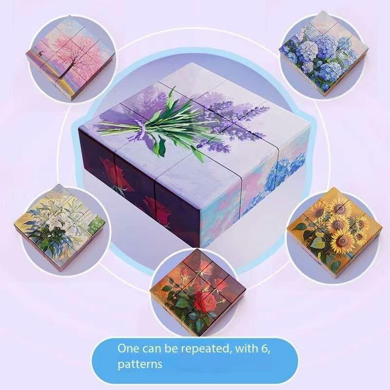 Non-Toxic 3D Magnetic Puzzle Blocks For Kids - Cartoon Dinosaurs Cars Animals Diy Magnetic Building Blocks Toys For Children Adult Toy