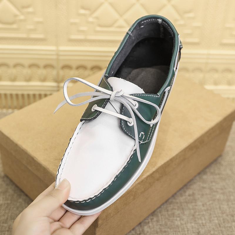 Beliebte Lässige und Modische Sportschuhe PU Europäisch und Amerikanisch Schnürschuhe Business Marke Le Fu Schuhe Größe 39-47 Herrenschuhe