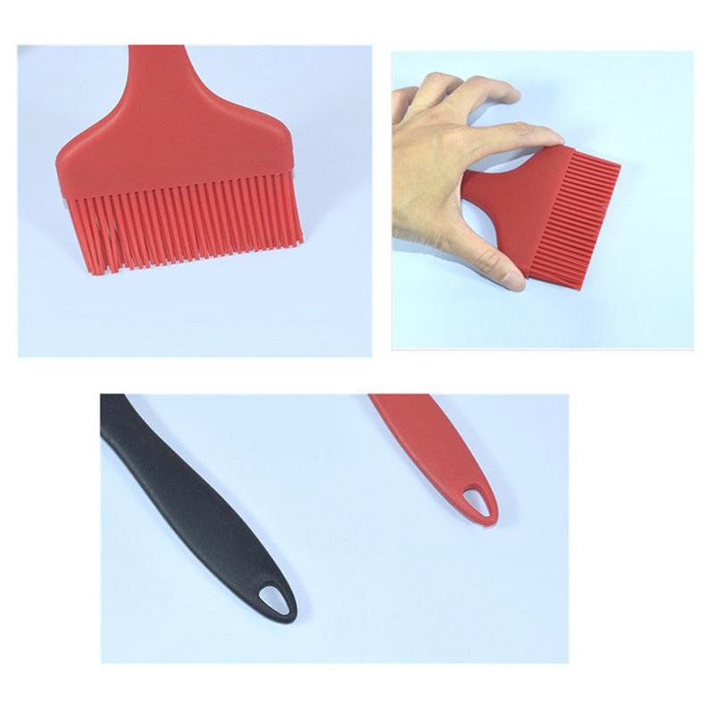 Large Wide Silicone Oil Brush Non-Stick Heat Resistant Barbecue Bread Pastry Baking Brush Kitchen Cake Bbq Baking Tools