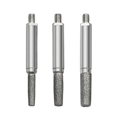 Chainsaw Sharpener Part Cylindrical Burr 4/4.8/5.5mm Grinding Head Chain Saw Sharpener Stone File Grinding Tools