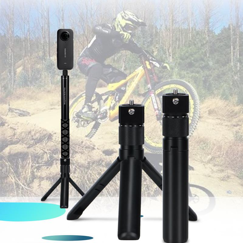 Metal Invisible Extended Edition Selfie Stick Scalable Monopod for Insta360 X3 X4 Accessories for GoPro13 DJI Action 5 4 3 Stick