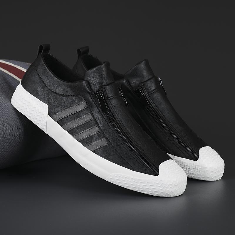 Мода 2024 Весна Мужская Кожаная Повседневная Обувь Желтые Мокасины Модные Низкие Мужские — фото 5