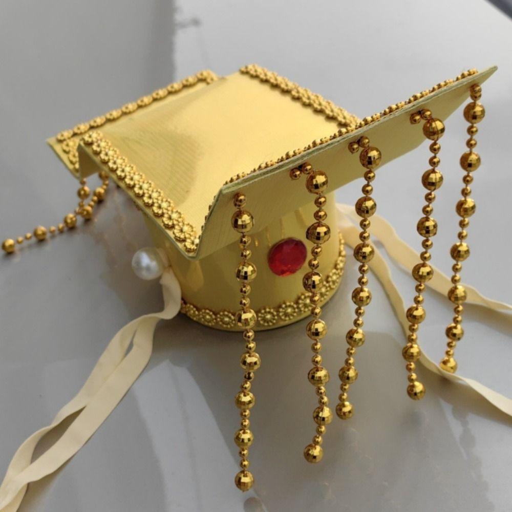 Dynastie Tang Koruna čínského císaře Han dynastie Hanfu Cosplay čelenka pro styling vlasů