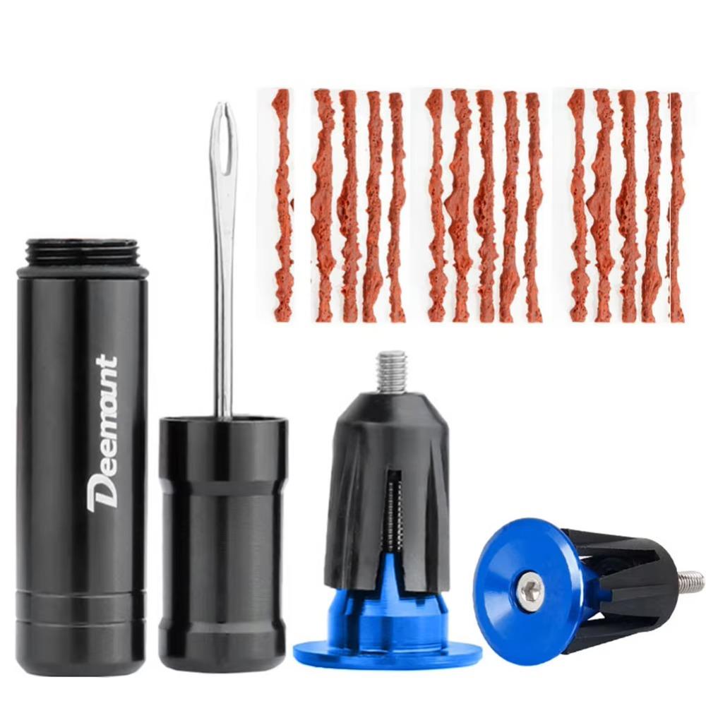 High Viscosity Tubeless Maintain Tool with Handlebar Plug Bike Tire Repair Kit  Road Bike