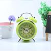 4-inch Metal Children's Gifts Student Watch Night Lights Place Desktop Bells Summer Lemon Noodles Dial