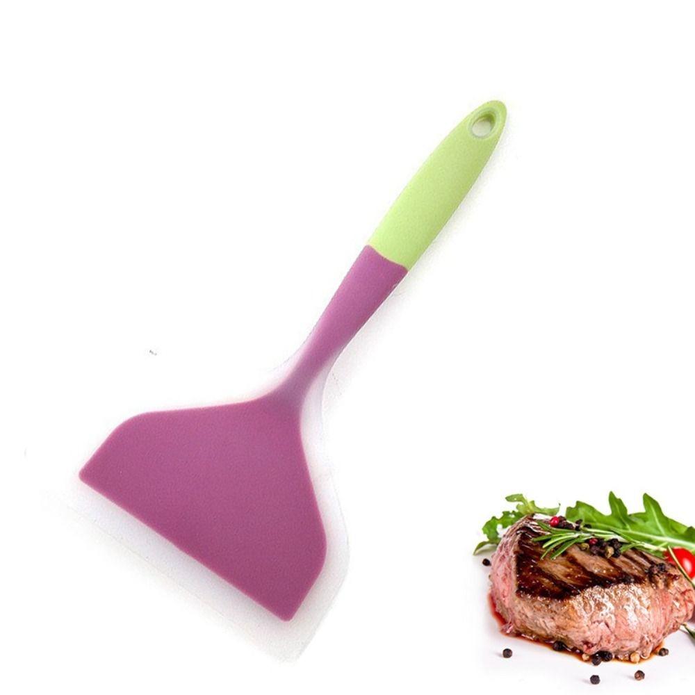 Food Grade Silicone Spatula High Temperature Resistant Wide Spatula Silicone Pan  Steak