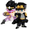 Kawada Nano Block JoJo's Bizarre Adventure Jotaro Kujo/Star Platinum Building Set 4.5x14x18cm