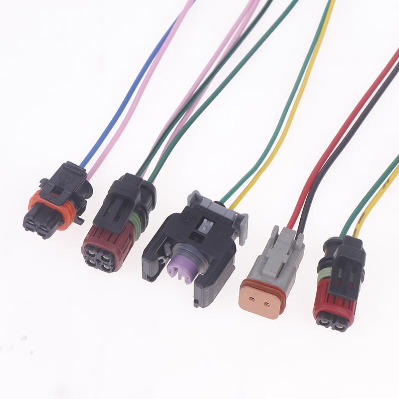 Conector de Inyector Para Denso Delphi Kit de Cables Inyector Common Rail Probador Conector de Accionamiento Mazo de Cables Inyector Impermeable