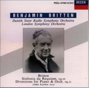 

CD DANISH NATIONAL SYMPHONY ORCHESTRA, - Britten / Sinfonia da Requiem, Op.2 POCL4700 Japan Classical Used