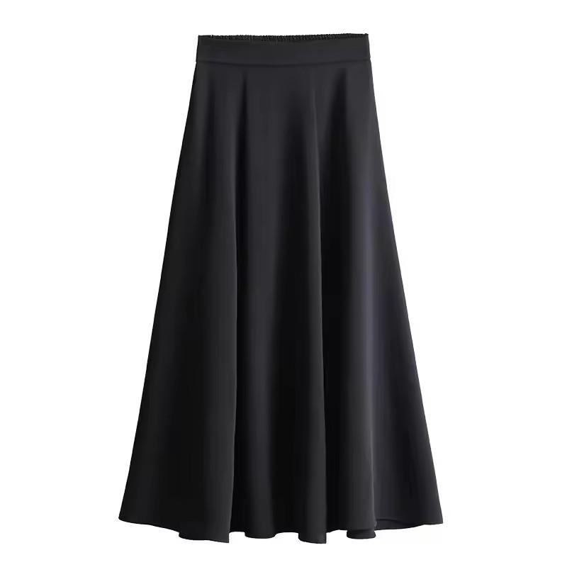 Women's Casual High Waist Suit Skirt