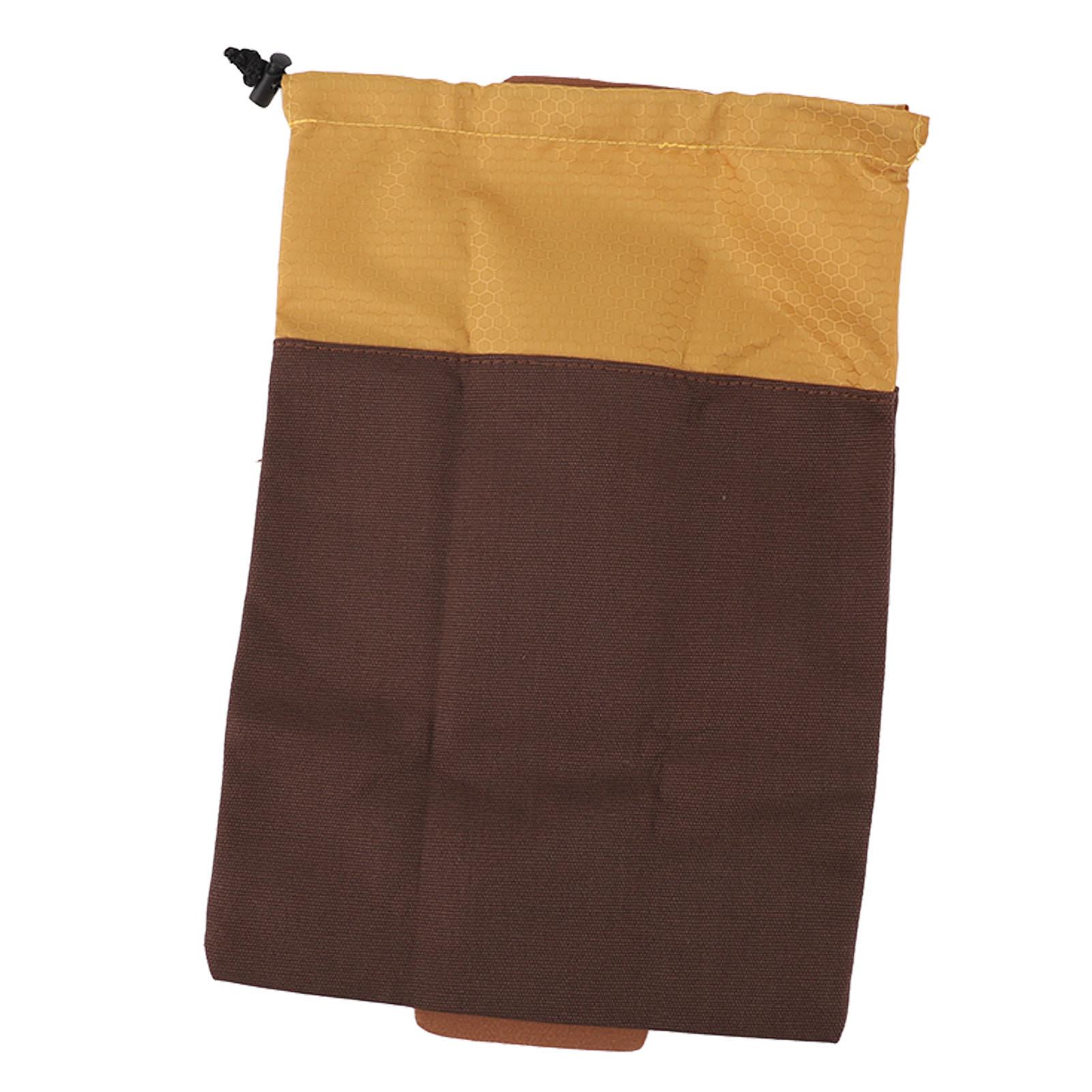 

Orchard Picking Bag Leather Waist Hanging Fruit Bag Portable Abrasion Resistant Outdoor Gathering Bag