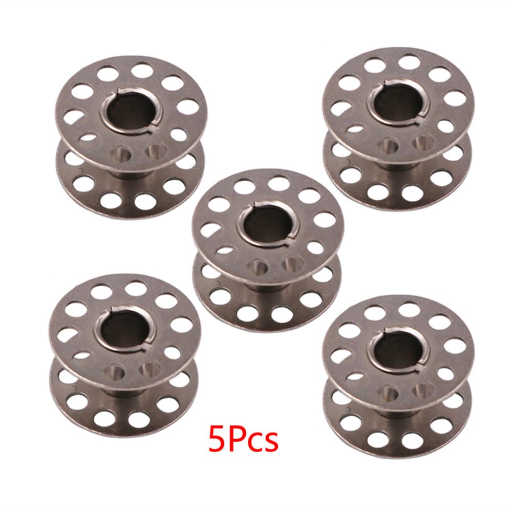 

Высокое качество 5/10/20 шт. Шпульки для швейной машины из нержавеющей стали Металлическая конструкция для Brother для швейной машины Необходимые швейные принадлежности