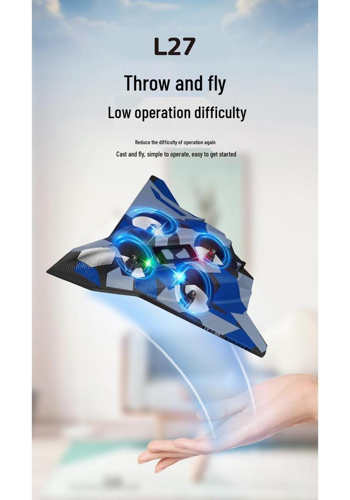 6th Gen Remote Control Foam Fighter Bomber Airplane Toy