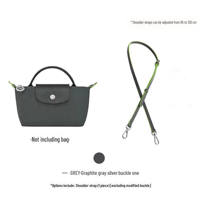 Adjustable Cowhide Crossbody Shoulder Strap, Genuine Leather, Punch-Free, Longxiang Bags