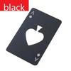 Poker Bottle Opener Portable Stainless  Steel Bottle Opener Ace of Spades Credit Card Bottle Opener Cocina Accesorio Cheap