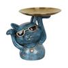 Statue Storage Tray Standing Resin Animal Sculpture Crafts Tabletop Countertop Shelf