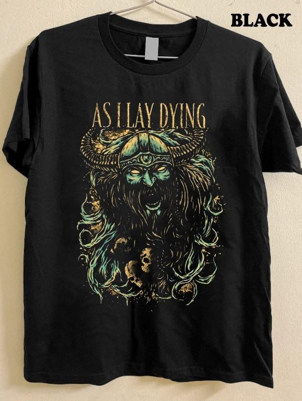 As I Lay Dying T Shirt Metal 90's Metalcore Band Gift for Fan QT1564