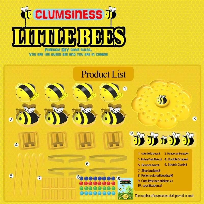Little Bumblebee Multifunctional Board Game Puzzle Fishing Toys Interactive Educational Toys For Kids Christmas Gift Family Game