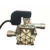 Car Washer Pump Head Ribbed Casting Pressure Metal Body Machine Part Black No Gauge