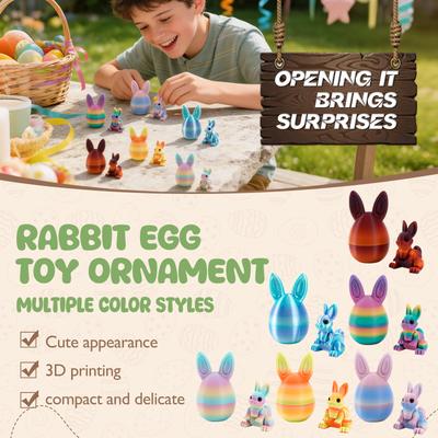 3D Printed Egg Craft Ornaments, Children's Gifts, Party Decorations