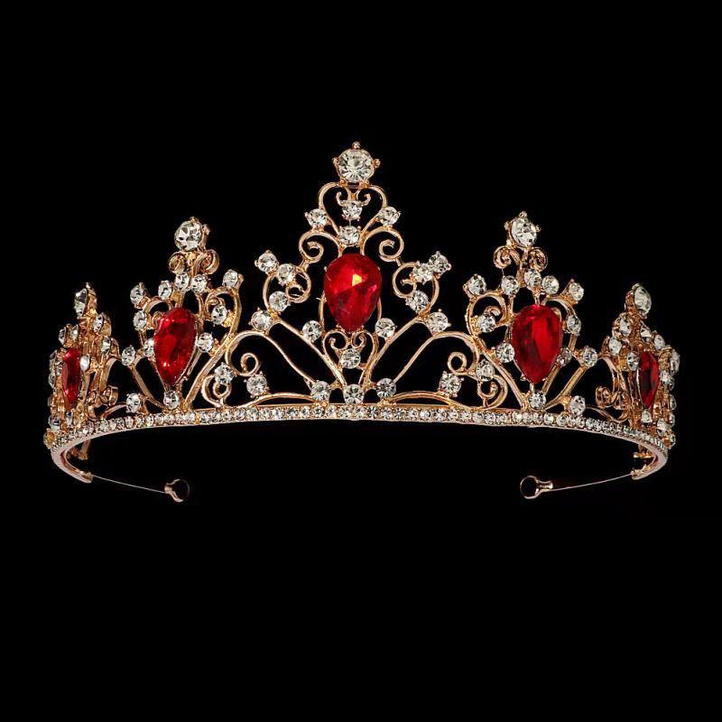 Новые разноцветные свадебные короны — фото 9