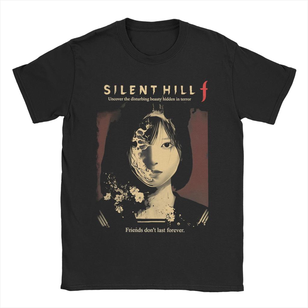 Silent hill f Shimizu Hinako Game Men Womens T Shirt Tee Shirt Short Sleeve Round Collar TShirt 100 Cotton Summer Clothes